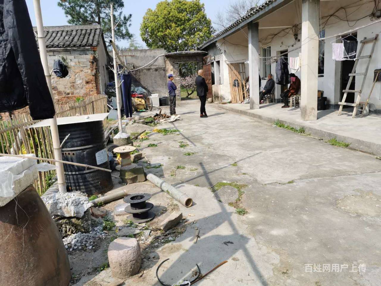 奉化落地房占地一亩投资养老的好去处独门独院有菜园有水果园