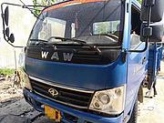 14年奥驰平板货车，小黄牌