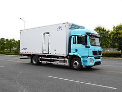 国六陕汽德龙冷藏车6米8高顶双卧水果蔬菜鲜肉冷藏车
