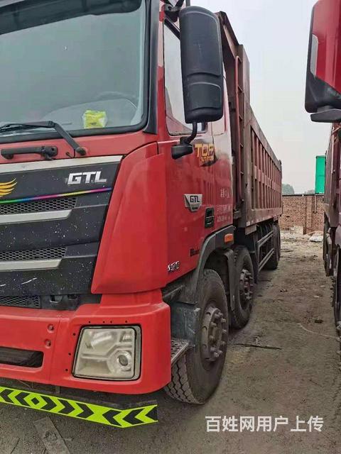 19年国五欧曼GTL重型前四后八自卸车，货箱8米2的图片