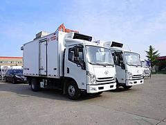 4.2米跃进C300冷藏车 保鲜冷冻运输车0分期
