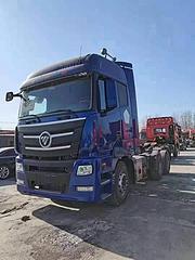 出售二手欧曼牵引车 国五 460马力 双驱轻体