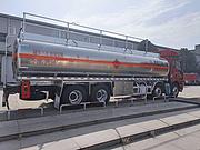 解放8x4油罐车额定载21吨全新库存处理