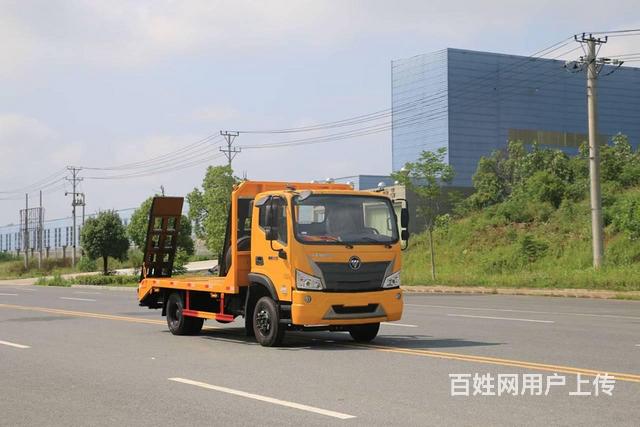 福田板车4.8米拖车参数+报价+配置+图片的图片
