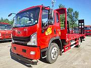 程力重汽豪曼牌单桥挖机拖车 平板车 限时秒杀价