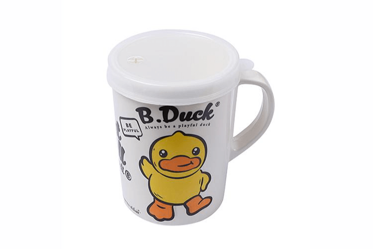 BDuck小黄鸭带盖杯