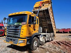 精品江淮JAC 轻量化前四后八自卸车 6米带篷布