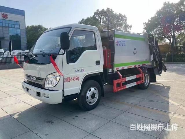 蓝牌大容积5.8方垃圾清运车 多少钱的图片