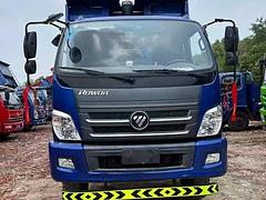 19年福田170 平板后翻自卸车