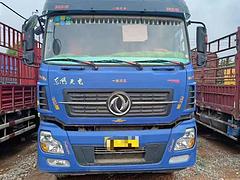 出售东风天龙前四后四箱式货车 245马力 国四