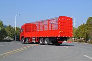 9.6米程力前四后八高栏载货车 仓栏式运输车 零首付低利息