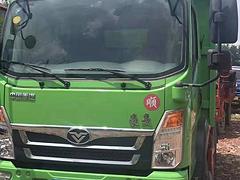 19年重汽豪曼环保绿4米蓝牌自卸车 个人户
