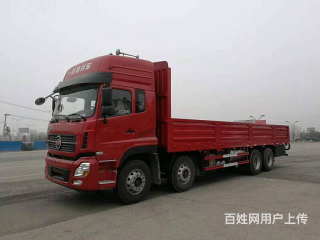 东风福德国五前四后八载货车厢式运输车 免费挂靠上牌的图片
