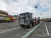 阳泉江淮前四后八拖运车 动力强短轴距360挖机拖车批发价
