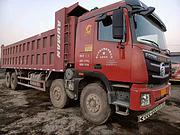18年国五欧曼GTL重型前四后八自卸车，大箱8米6