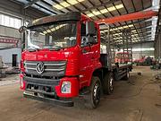 大中小型挖机拖车 前四后四平板车 东风平板拖车 价格