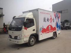 国五东风多利卡双面展开流动舞台车