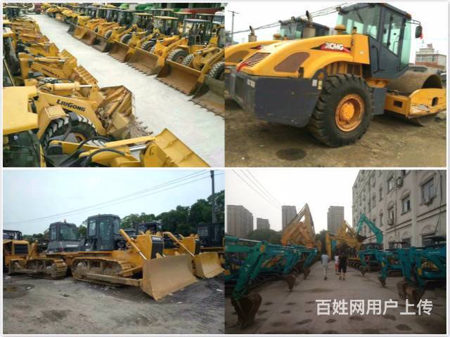 二手压路机、装载机、叉车、挖掘机、推土机、平地机的图片