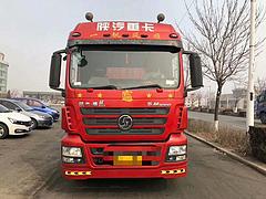 14年陕汽德龙340马力 半挂车 高栏