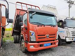 19年奥驰x6大蓝牌，卧顶后翻自卸车