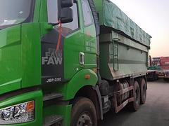 解放J6渣土车390转让