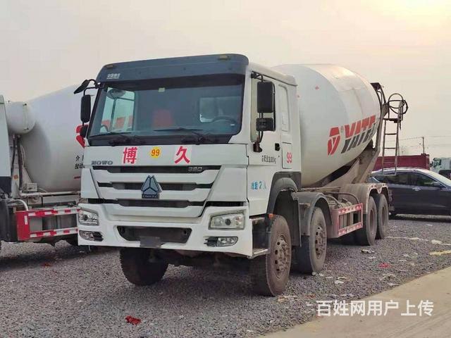 出售二手豪沃搅拌车 大20方国五 亚特上装前四后八的图片