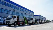 郑州福田压缩式垃圾车 4.5方垃圾车不漏水美观耐用