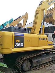 商洛二手挖掘机市场:二手小松350挖掘机今日报价