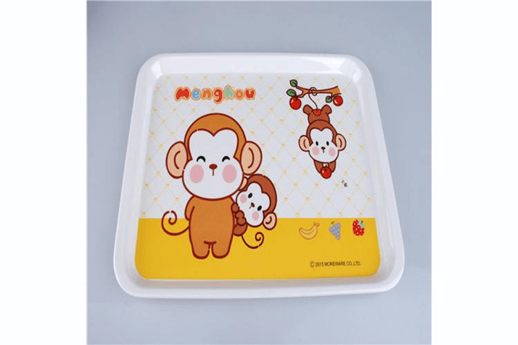 萌猴中茶盘