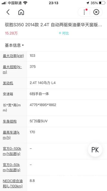 比亚迪S7 2015款 2.0TID 双离合 豪华型的图片