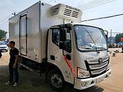 4.2米蓝牌冷藏车 4.2米肉钩冷藏车现车低价促销