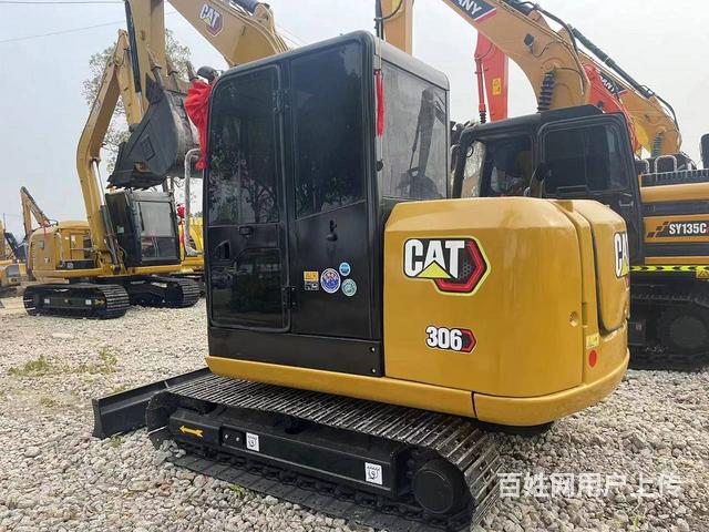 出售二手挖掘机卡特306手续全全国包送可分期有质保的图片