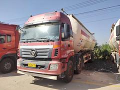 15年二手欧曼散装水泥罐车 50方 开乐上装 国三