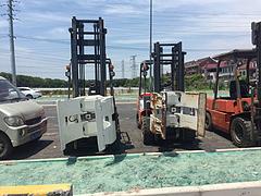 二手叉车，二手圆夹包叉车，二手3吨抱夹叉车免费安装