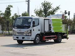 东风多利卡5方洒水车 消毒防疫车价格电话 现车免征