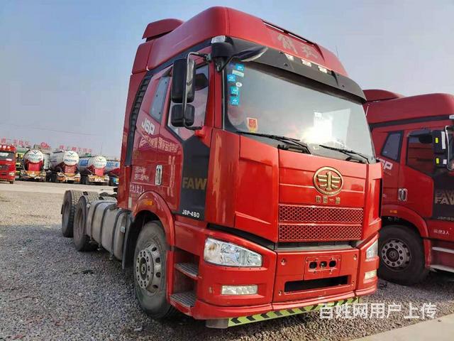 转让二手解放J6P牵引车 460马力 锡柴发动机的图片