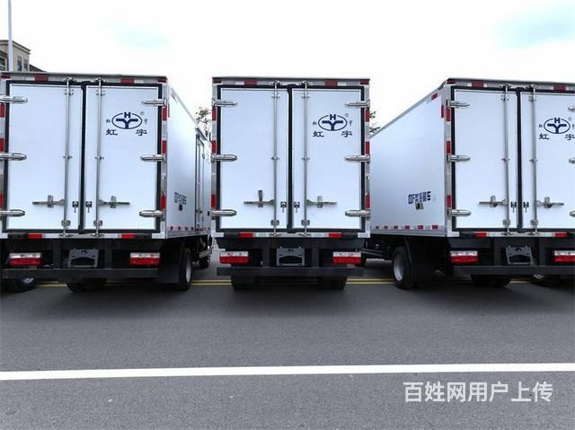 3.5米国六蓝牌冷藏车价格低厂家直销包上户可分期的图片
