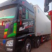 个人急售解放JH6-9.6米冷藏车,带全保-险