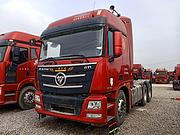 双驱轻体二手欧曼牵引车 460马力 国五 手续齐全