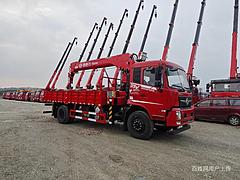 东风单桥六缸新威力8-10吨随车吊 大量现车随提随走