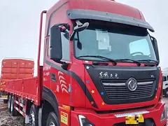 天龙前四后八9米6平板车 21年5月420马力出售
