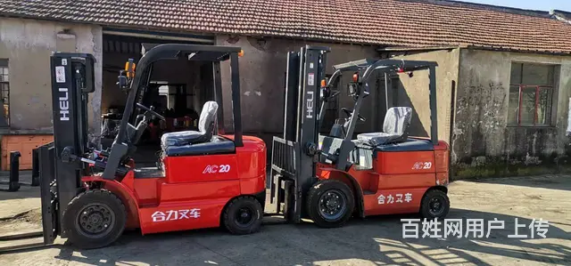 二手合力2吨交流电动叉车，仓储搬迁二手叉车个人转让的图片