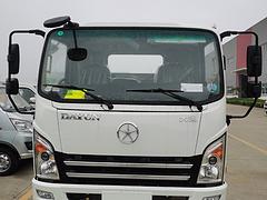 国六大运单桥蓝牌平板运输车 超低价