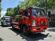 肇庆东风国六平板车 运输80/90/120挖机拖车包上户