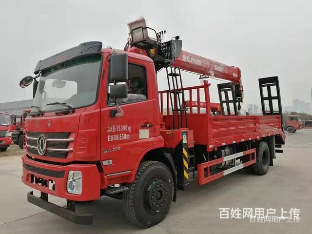 国六东风单桥8吨-10吨随车吊 哪个厂家买便宜的图片