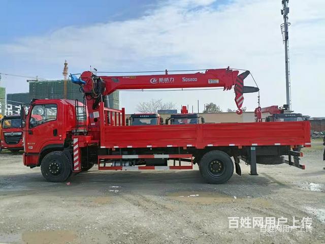 玉柴180马力东风8吨随车吊 各品牌吨位应有尽有的图片
