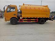 菏泽供应东风国五吸污车 蓝牌吸污车
