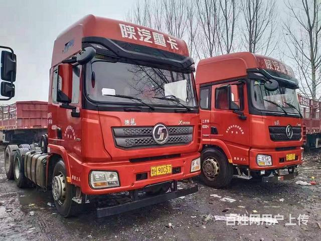 出售二手德龙牵引车 430马力双驱轻体国五潍柴动力的图片