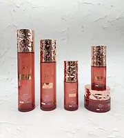 丝印烫金化妆品瓶厂家  化妆品包装瓶丝印烫金工厂