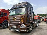 威海460马力二手解放双驱牵引车 国五 锡柴动力